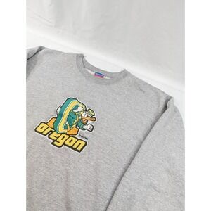 Vintage Champion Oregon Ducks Disney Donald Pullover Crew Neck Sweatshirt XXL